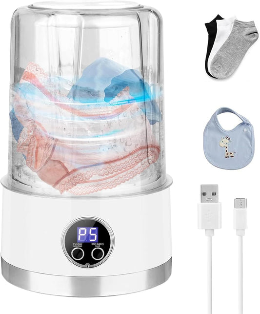 Mini lavadora portatil recargables