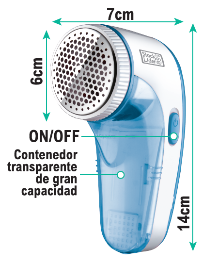 QUITAPELUSAS ELÉCTRICO
